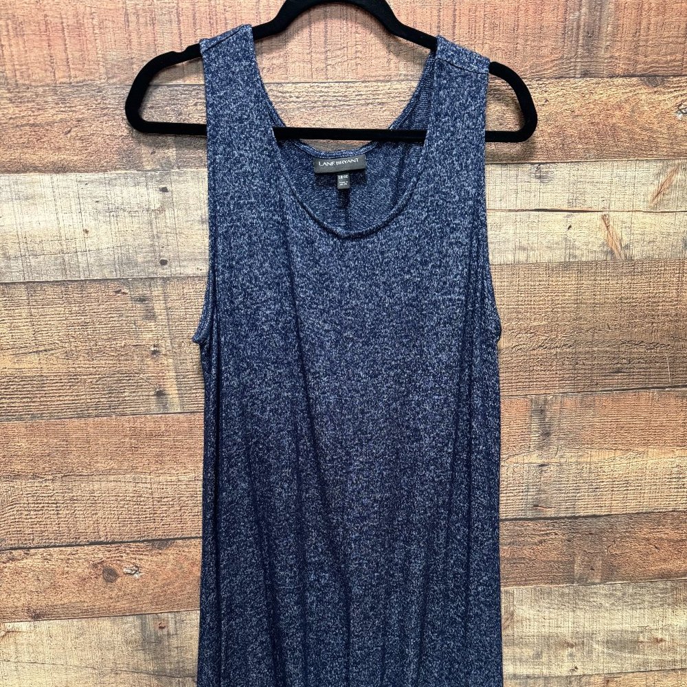 LB Navy Heathered Dress